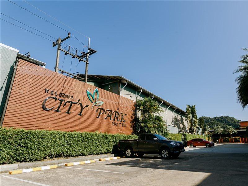 City Park Hotel Пхаттхалунг Экстерьер фото